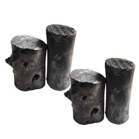 خصوصیات ظاهری زغال لیمویی با کیفیت