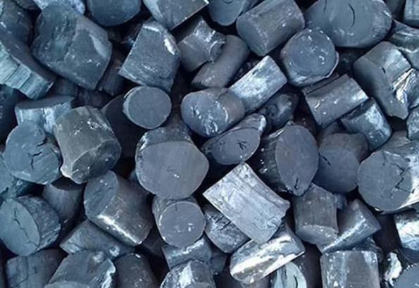 مواد اولیه برای تولید زغال